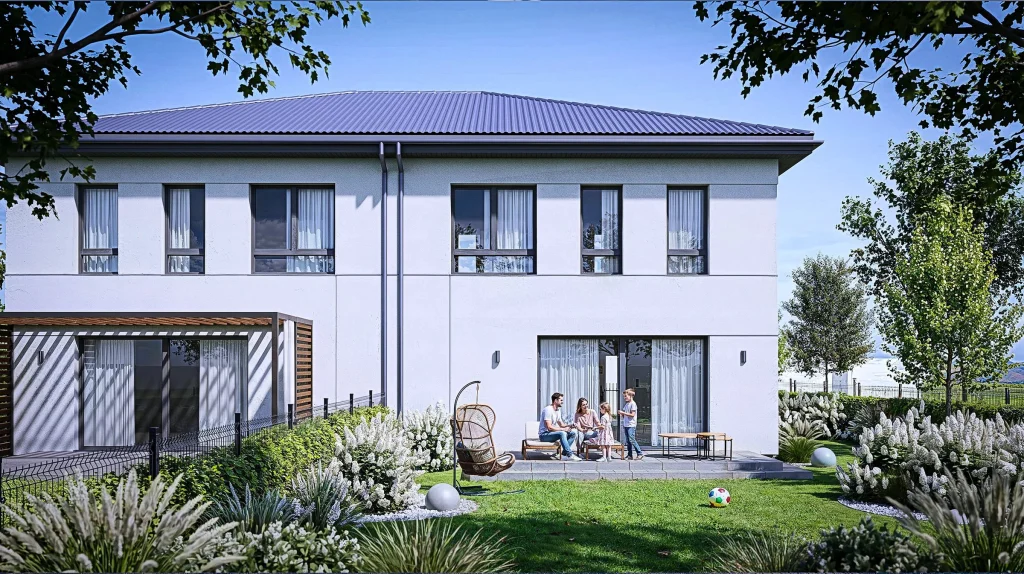 Semi-detached house, view 4