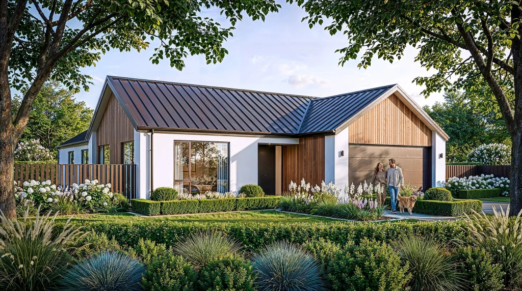 Houses in different settings, view 6