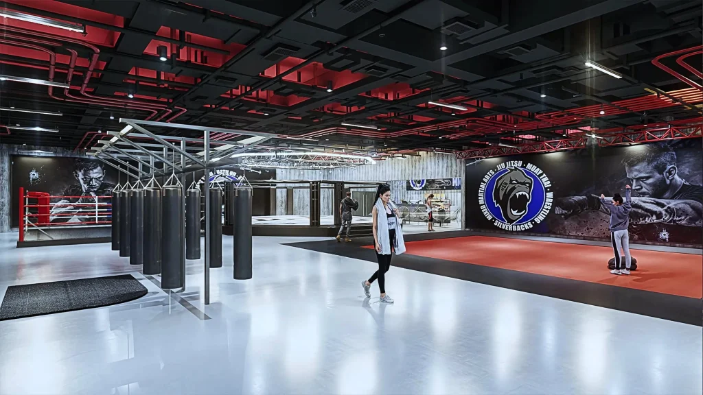 Commercial interiors, view 1